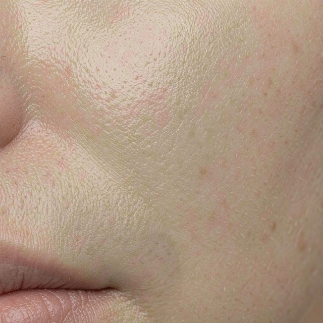 Close-up of dull or tired-looking skin